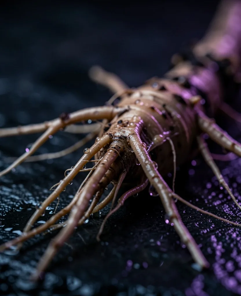 Botanical root macro study